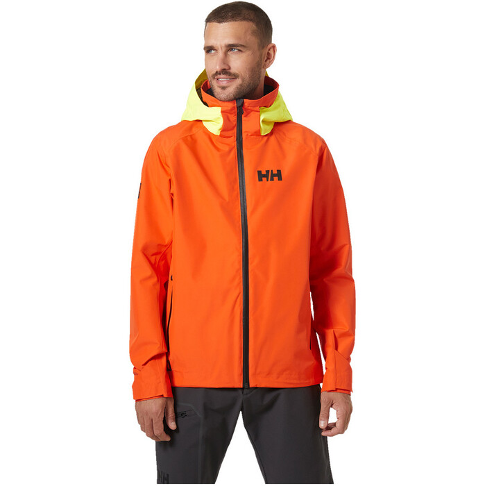 2024 Helly Hansen Hombres Inshore Cup Sailing Jacket 34404 - Flame